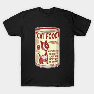 Fussy eater cat food T-Shirt